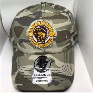'47 Cleveland Cavaliers ladies sequin camo cap hat